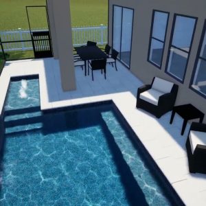 Gullo Swimming Pool and Screen Enclosure - Patio Pools