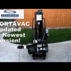 PORTAVAC Portable Filtration System on a Dolly by Advantage Manufacturing -Latest Updated Version!