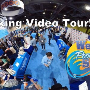 Western Pool & Spa Show Walking Video Tour of the Exhibit Hall!