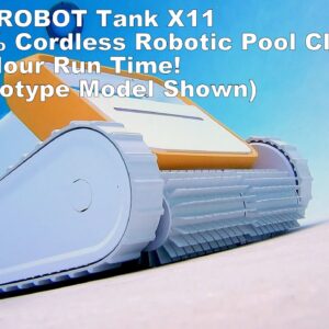 SMOROBOT 100% Cordless Robotic Pool Cleaner with  3.5 Hour Run Time! (Prototype Model Shown)