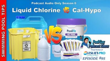 Liquid Chlorine VS Cal Hypo