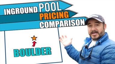 Inground Pool Cost Comparison; Boulder