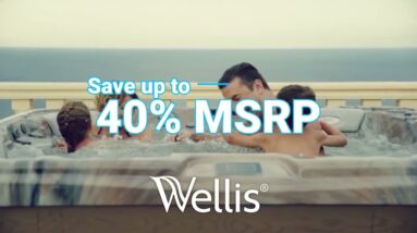 BIGGEST Wellis Hot Tub Sale, Pettis Pools