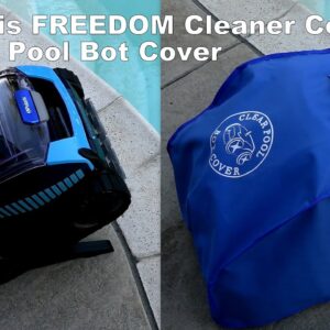 Clear Pool Bot Cover for the Polaris FREEDOM Cordless Robotic Pool Cleaner -Protect your Investment!