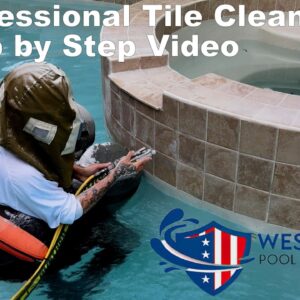 Remove Calcium From Your Pool Tile Amazing Results! West Coast Tile Cleaning