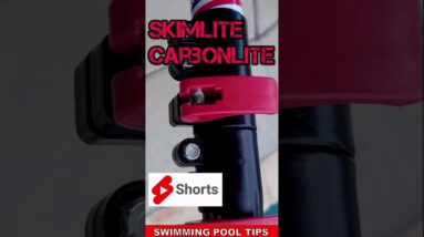 Skimlite CARBONLITE Carbon Fiber Pool Pole #Shorts