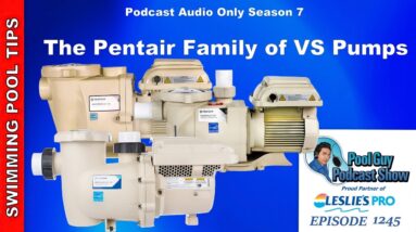 Pentair family of VS (VST & VSF) Pool Pumps