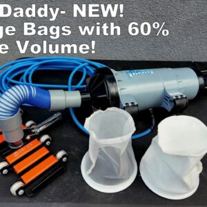 VacDaddy NEW Larger Debris Bags with 60% More Volume!