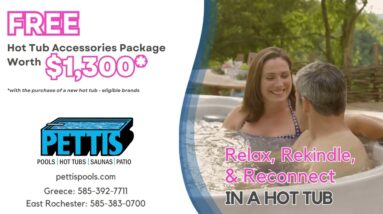 Relax & Rekindle in a Hot Tub From Pettis Pools & Patio
