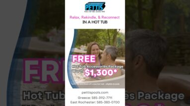 Relax & Rekindle in a Hot Tub from Pettis Pools