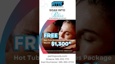 Soak into Bliss One Bubble at a Time with a Hot Tub, Pettis Pools & Patio