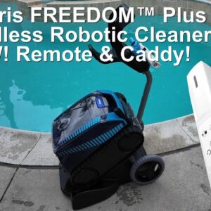Polaris FREEDOM Plus Cordless Robotic Cleaner with Remote & Transport Caddy!