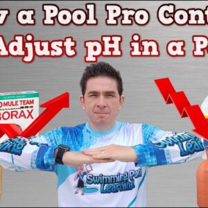 How a Pool Pro Controls and Adjusts pH in Pool