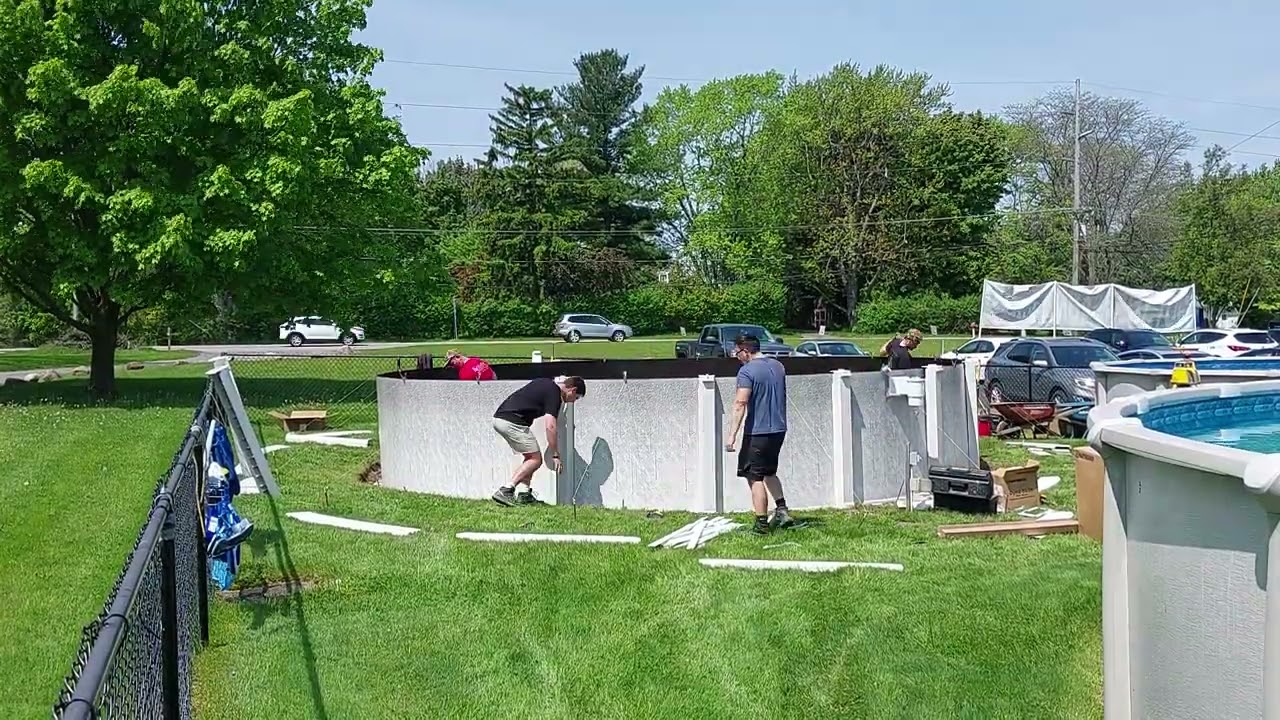 Above Ground Pool Installation
