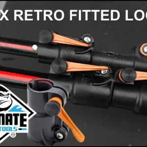Primate Pole P3X Retro Fitted Lock Kit - Add a Lever Lock to Extend & Retract the 3rd Section!