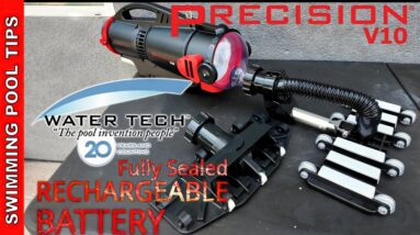 Water Tech Precision V10 Cordless, Hoseless, Powerfully Convenient Professional Pool & Spa Cleaner