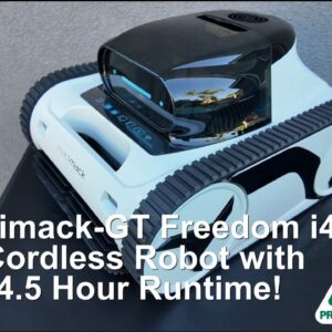 Impressive Madimack- GT Freedom I45 Cordless Robot With 4.5 Hour Runtime!