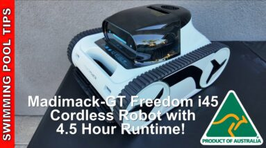 Impressive Madimack- GT Freedom I45 Cordless Robot With 4.5 Hour Runtime!