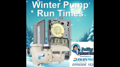 Setting Your Pool Pump Run Time In the Winter Months