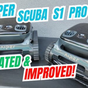 Aiper Scuba S1 Pro Updated Firmware & 3 Micron Filtration!