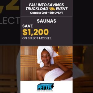 Fall into Savings Truckload Event! Pettis Pools