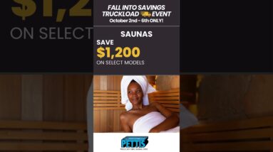 Fall into Savings Truckload Event! Pettis Pools