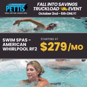 Fall into Savings Truckload Event! Pettis Pools and Patio