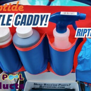 Riptide SL Bottle Caddy & Cover – Must-Have for Pool Techs!