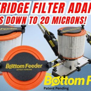 The Next Level of Clean: 20-Micron Cartridge Filter Assembly Kit 2.0 for The Bottom Feeder & Shrimp!