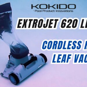 KOKIDO EXTROJET 620 Leafbot - Cordless Robotic Leaf Vacuum!