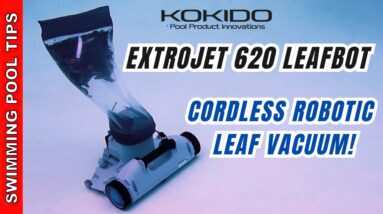 KOKIDO EXTROJET 620 Leafbot - Cordless Robotic Leaf Vacuum!