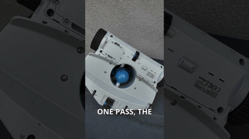 Leafbot! Cordless Robotic Leaf Vacuum!  Kokido XTROJET 620 Leafbot