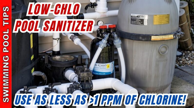 Low-Chlo A Revolutionary Low Chlorine Pool Santizing System: Swim Healthier in 1 PPM of Chlorine!