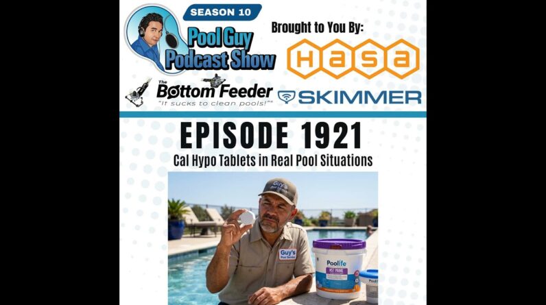 Cal Hypo Tablets in Real Pool Situations