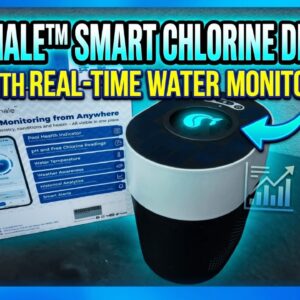 FinWhale™ Smart Trichlor Tablet Chlorine Dispenser with Real-Time Water Monitoring!